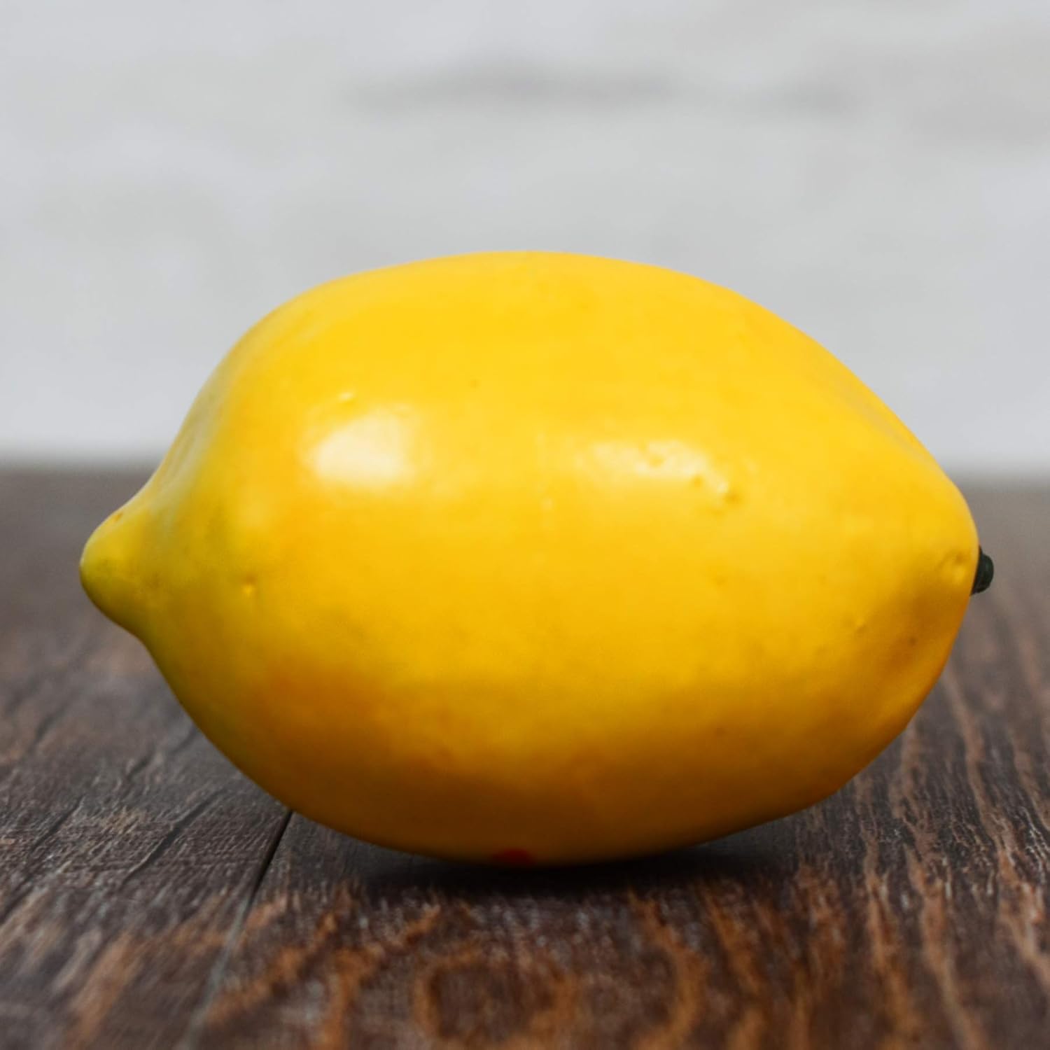 Set of 12 Decorative Faux Lemons for Home Display