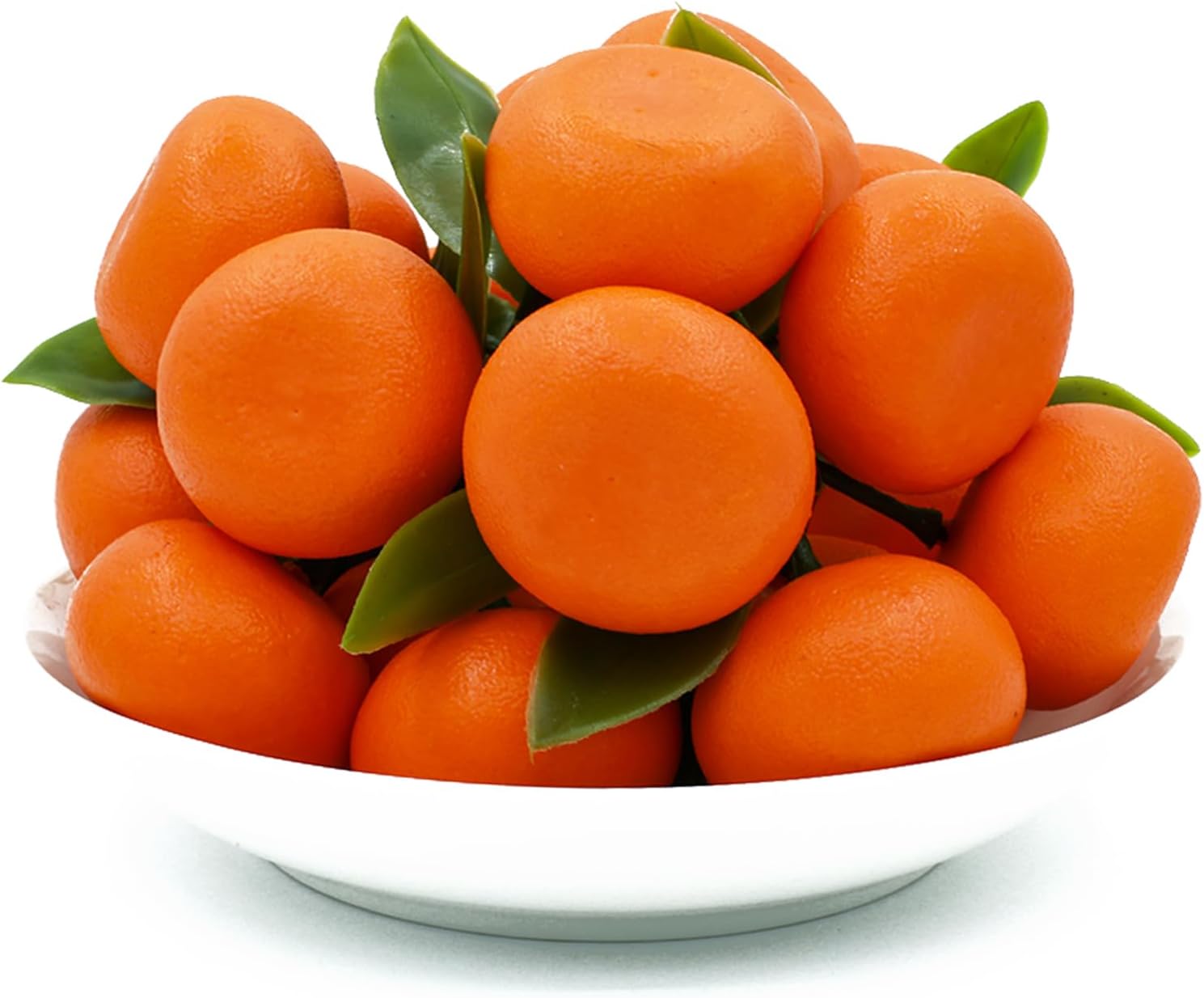Mini 5 Clusters Artificial Oranges 15Pcs Decoration Props