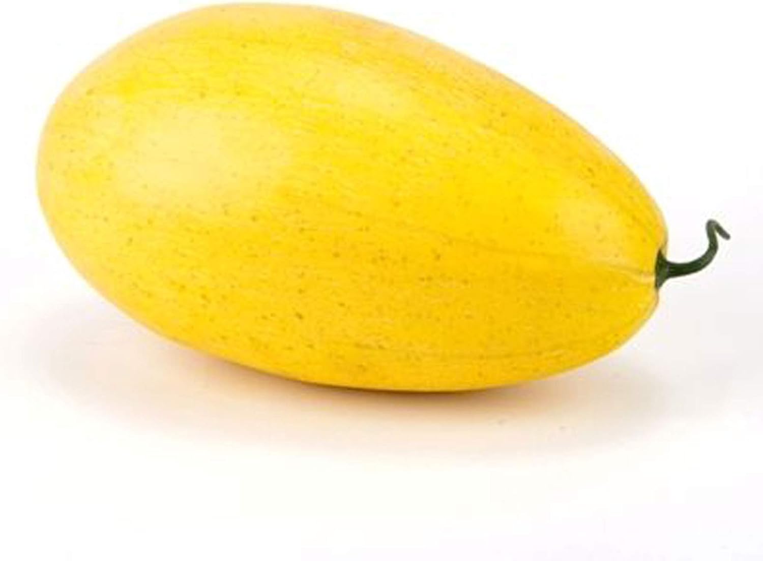 Artificial 9 Inch Yellow Honey Dew Melon Decor