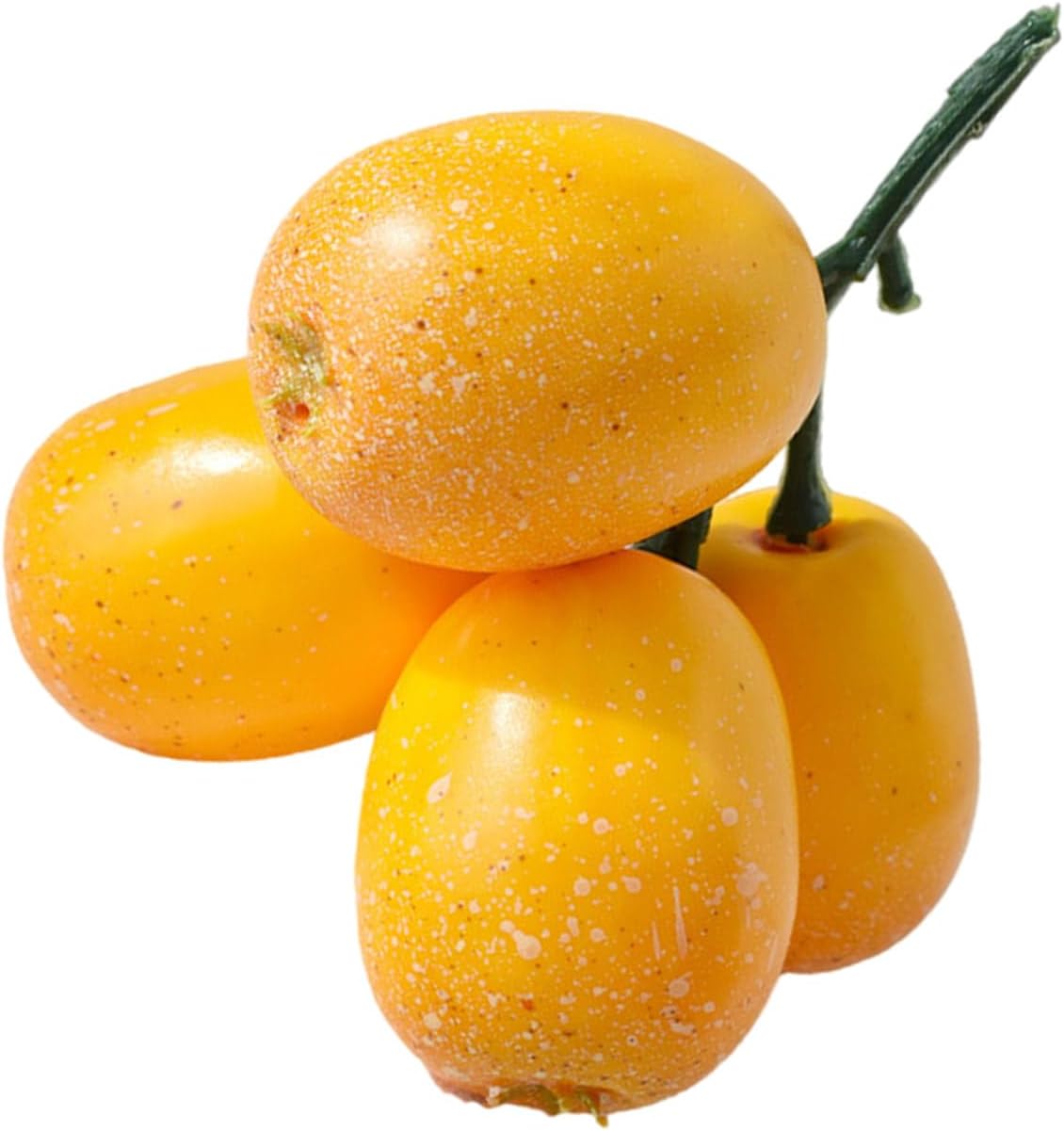 Realistic Artificial Loquat Fruit Decoration