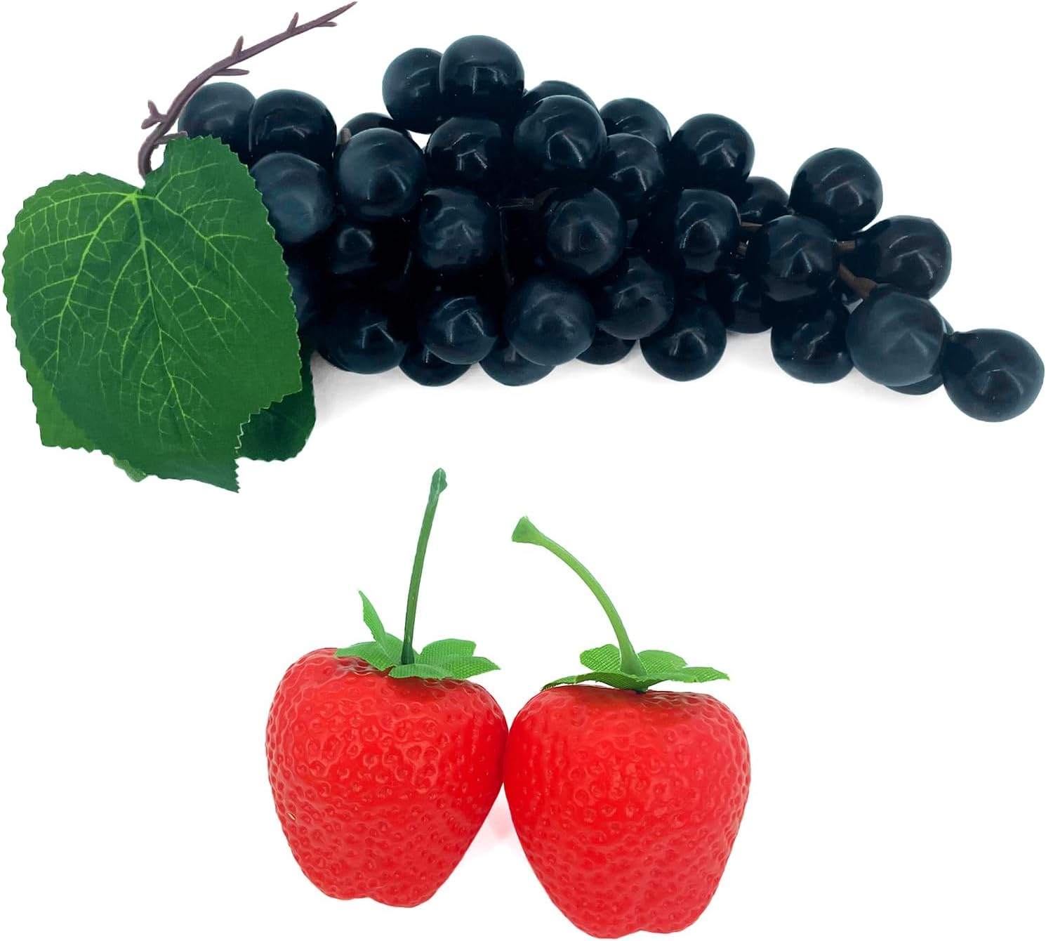 9 PCS Artificial Fruit Decor Set - Realistic Lifelike