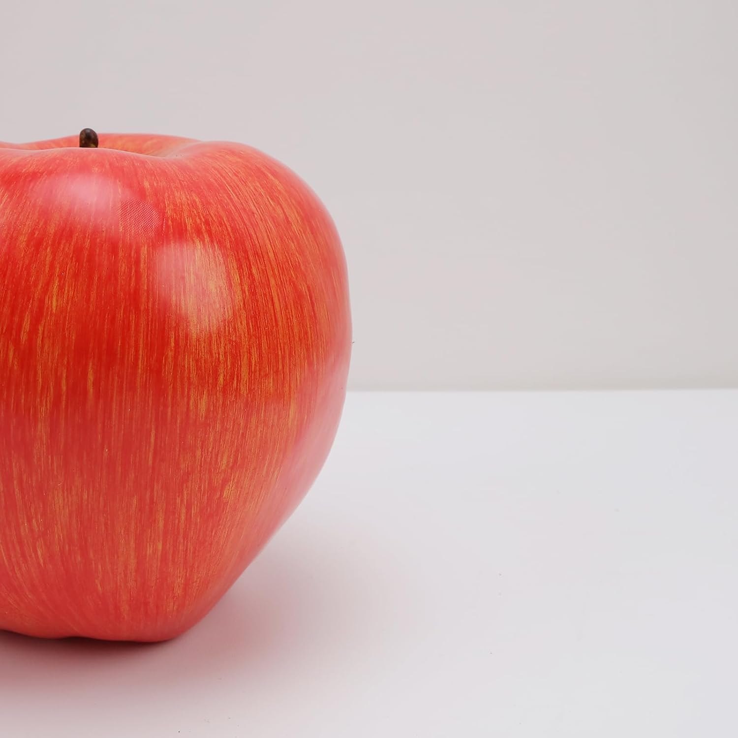 Gresorth Large Size Artificial Light Red Apple 16cm