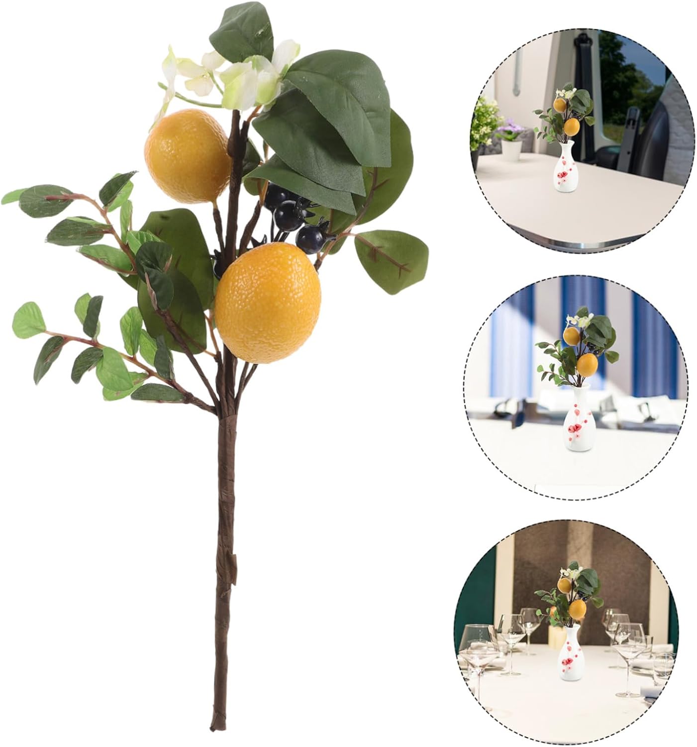 ERINGOGO Spring Pick Artificial Fruit Branches Decor