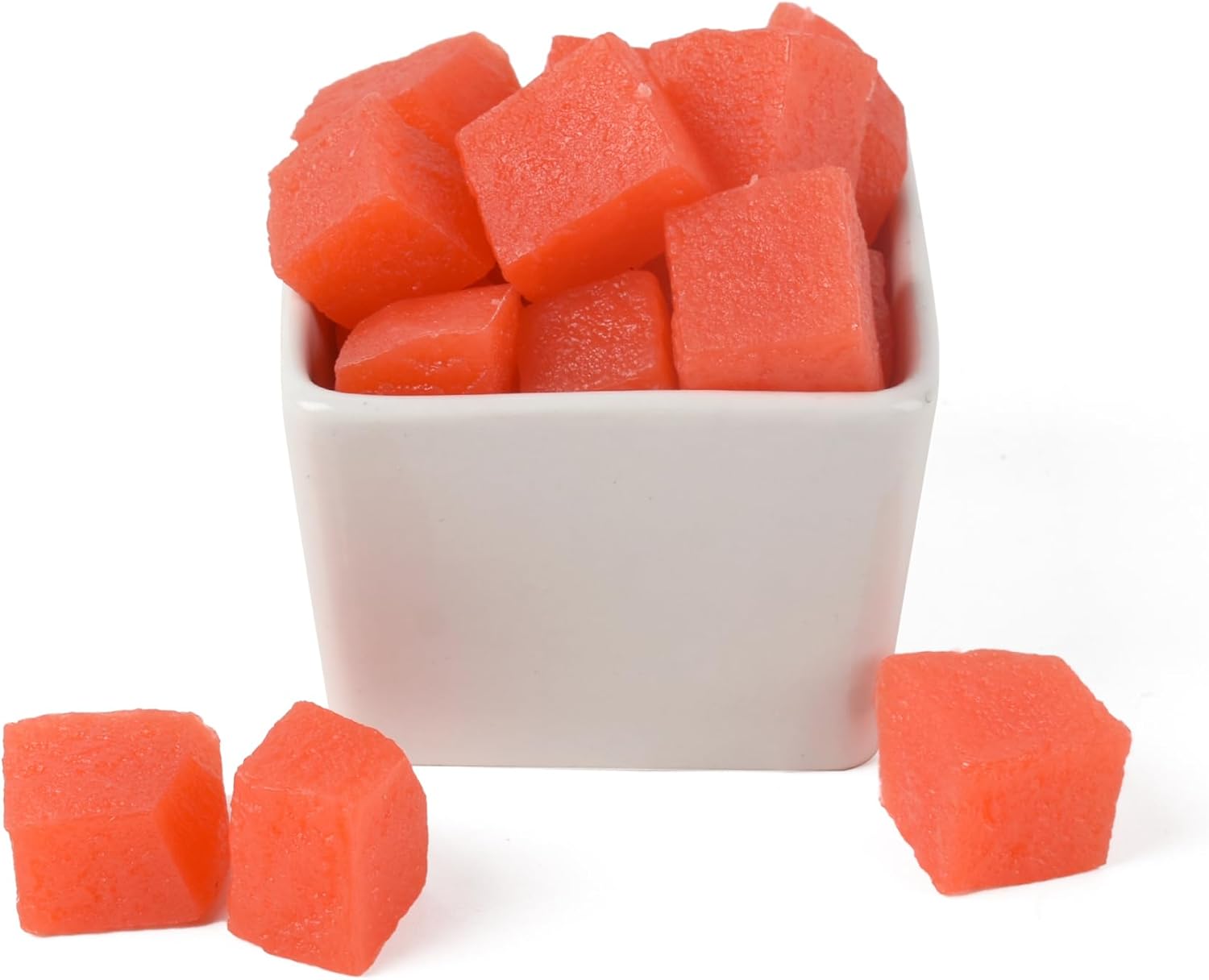 Hagao Fake Watermelon Flesh Slices 20pcs Artificial Fruit Decorations