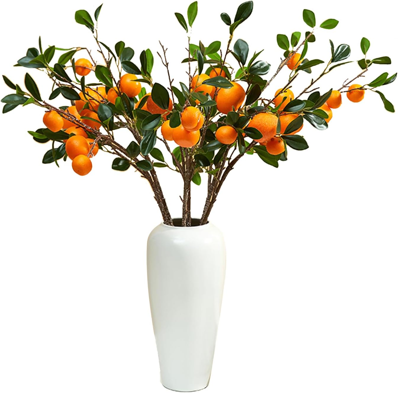 Wnvivi 10Pcs Artificial Lemon Branches for Home Decor
