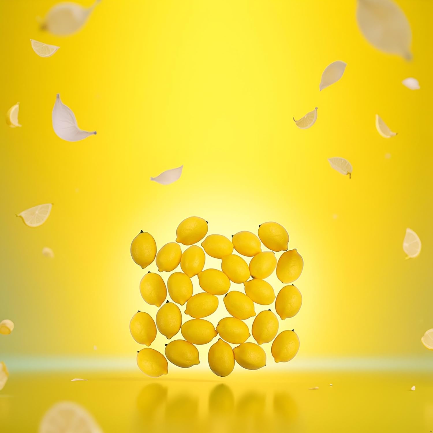 Jowxsx 6 Pieces Mini Artificial Lemons for Home Decor