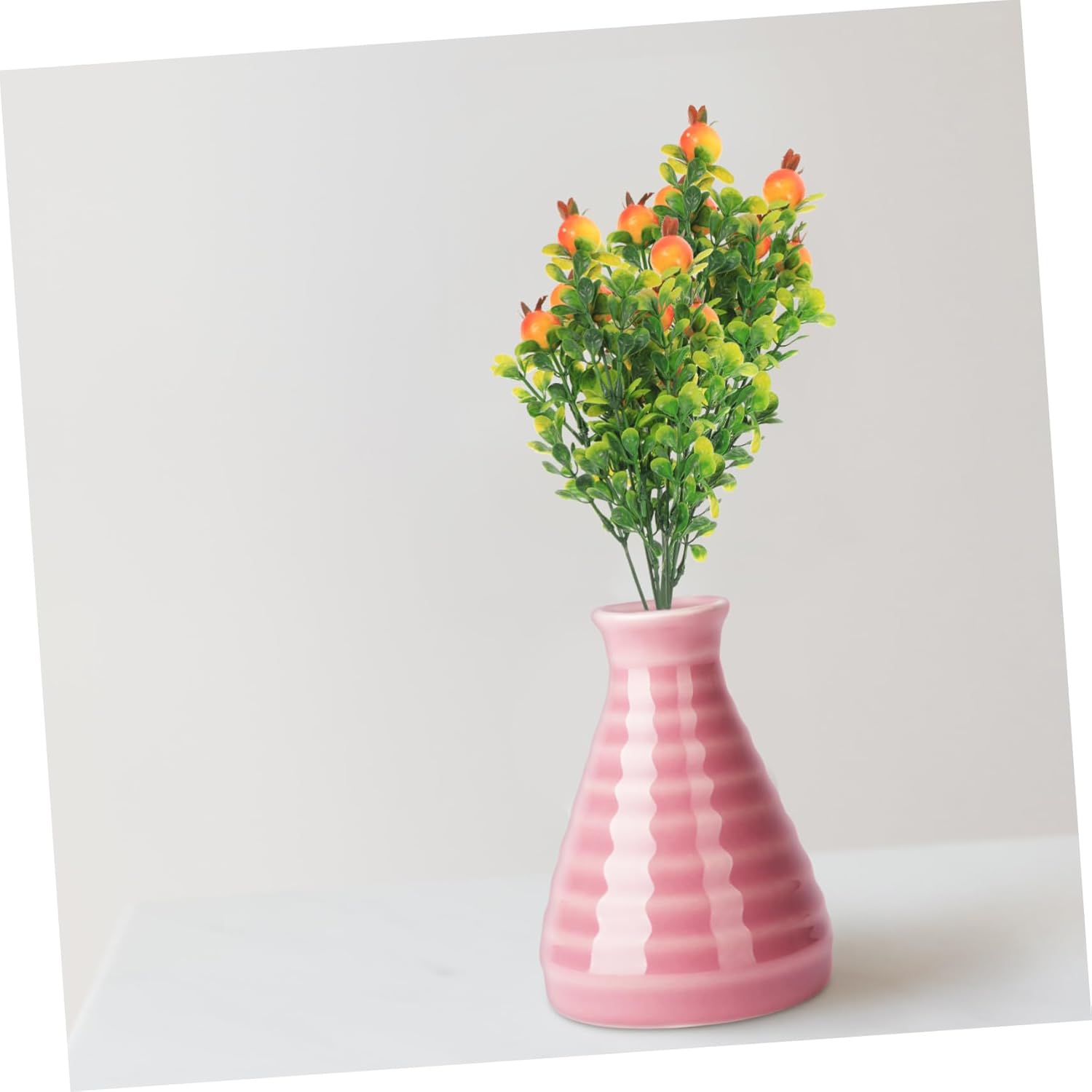 2Pcs Artificial Fruit Plants Set for Home Decor