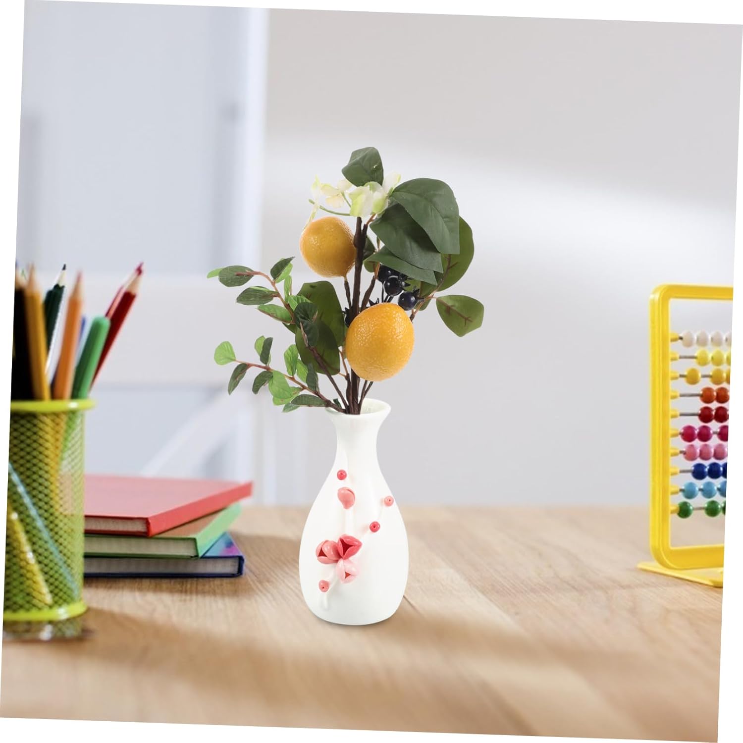 Unomor Artificial Spring Lemon Blueberry Fruit Branch
