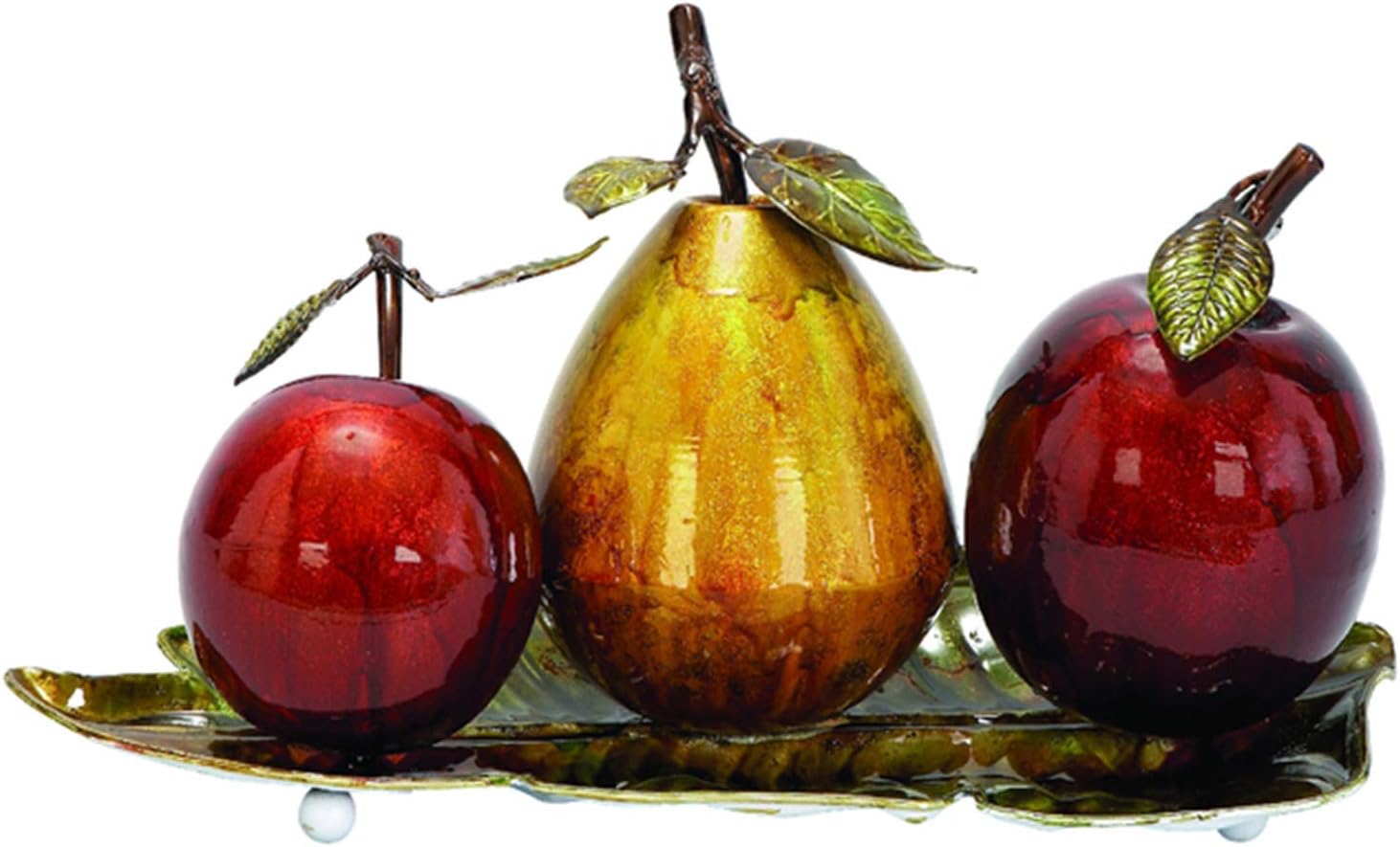 Urban Designs Glazed Artificial Fruit Centerpiece Decor