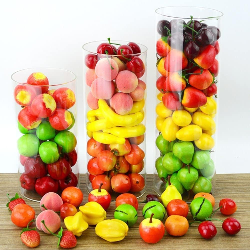 20Pcs Mini Realistic Foam Lemon Decor