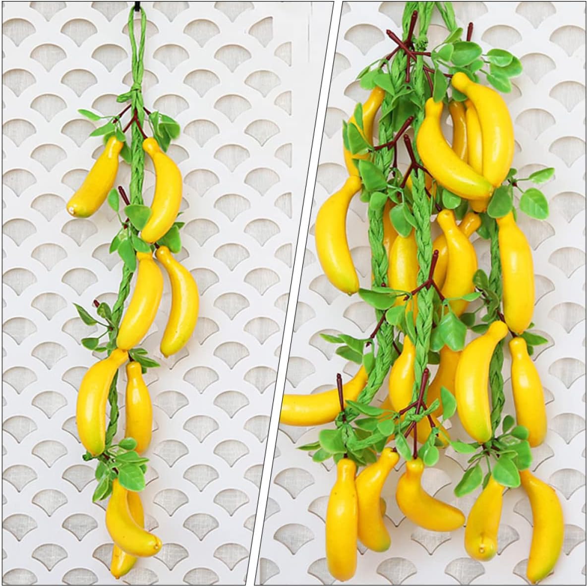 Artificial Banana Hanging Decorations 4pcs