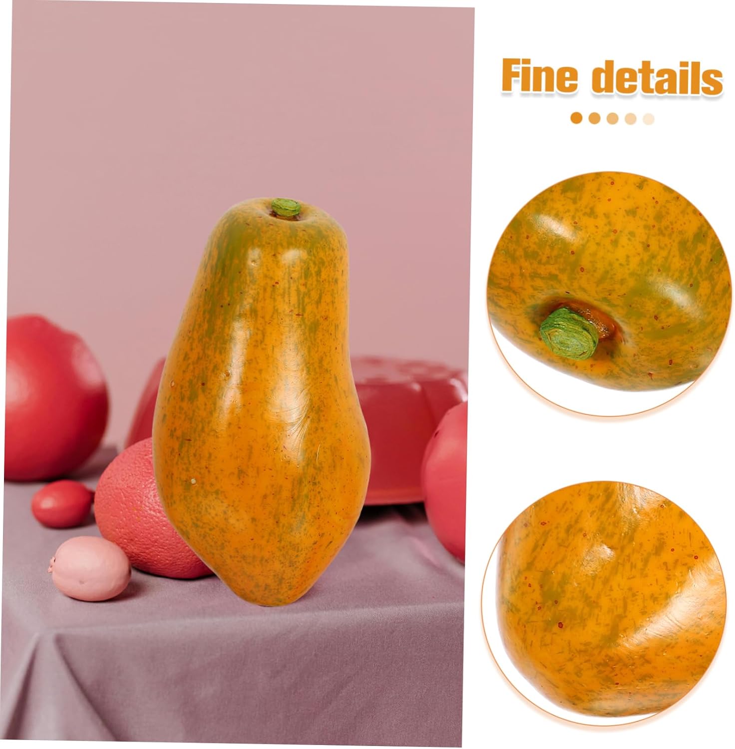 KESYOO Artificial Pawpaw Fruit Decoration