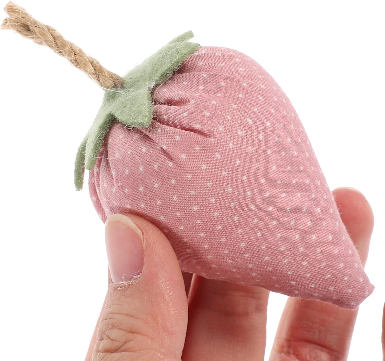 HolidyoYo Fabric Strawberry Bowl Fillers 4pcs