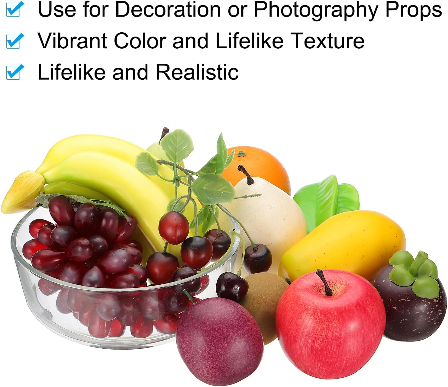 PATIKIL Artificial Muskmelon for Home Decor and Photography