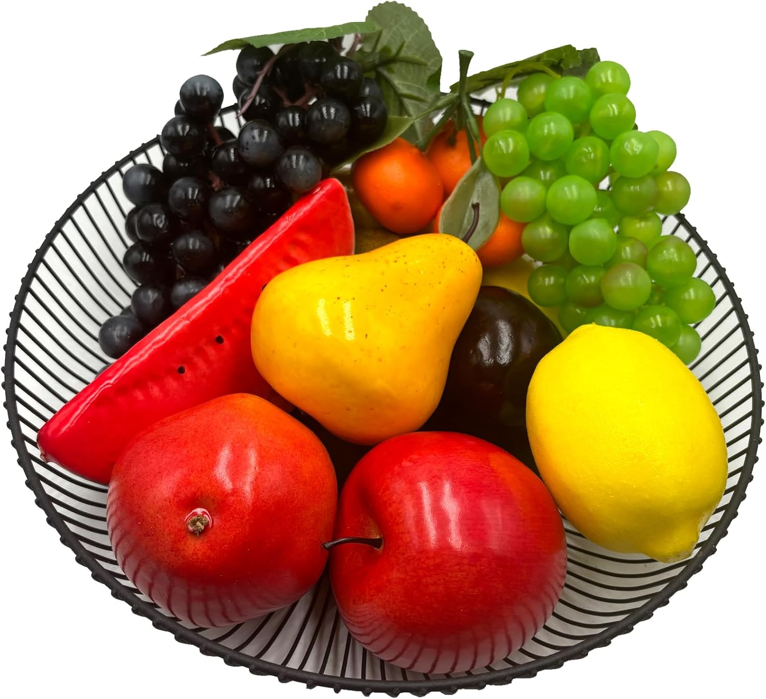 12PCS Realistic Artificial Fruit Decoration Set