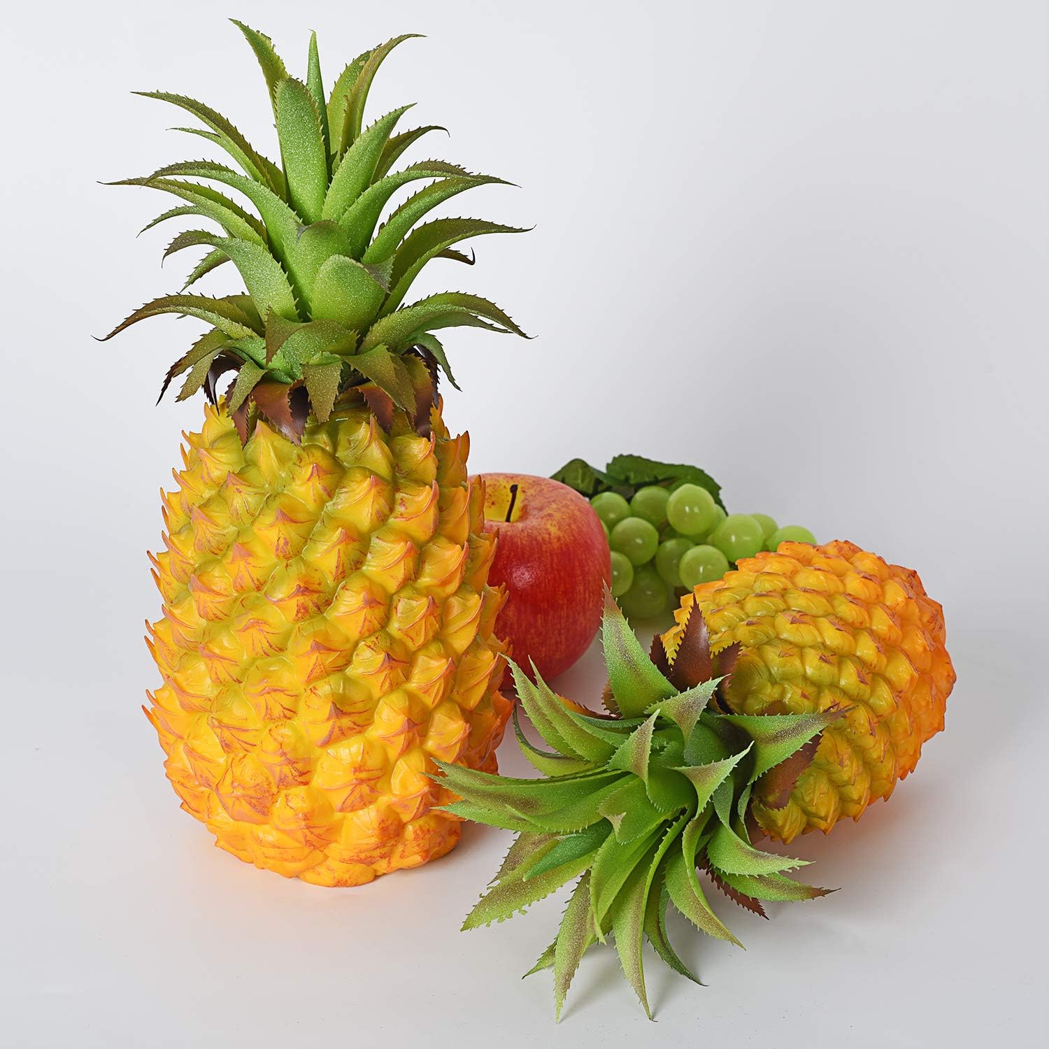 Lvydec 2 Pack Realistic Artificial Pineapple Decoration