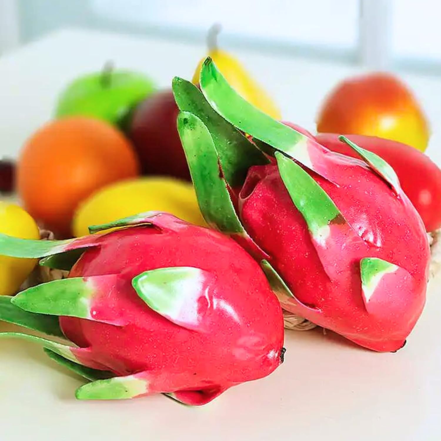 Lashicorn Artificial Dragonfruit Decor 2 Pack 1