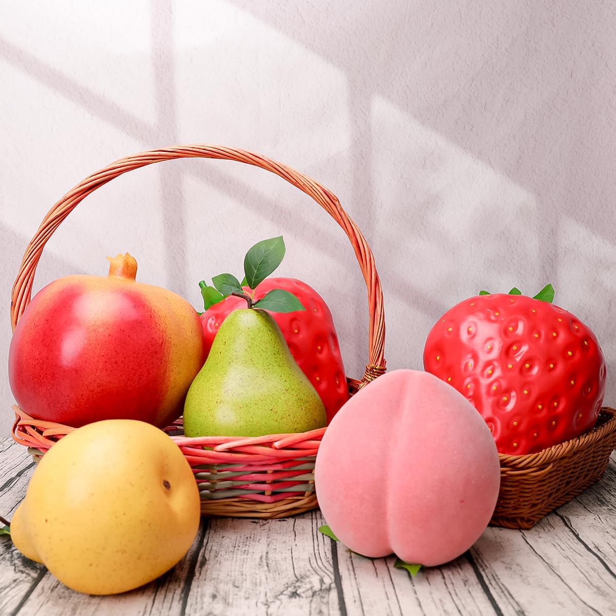Gresorth 83 Inch Fake Giant Pomegranate Decoration