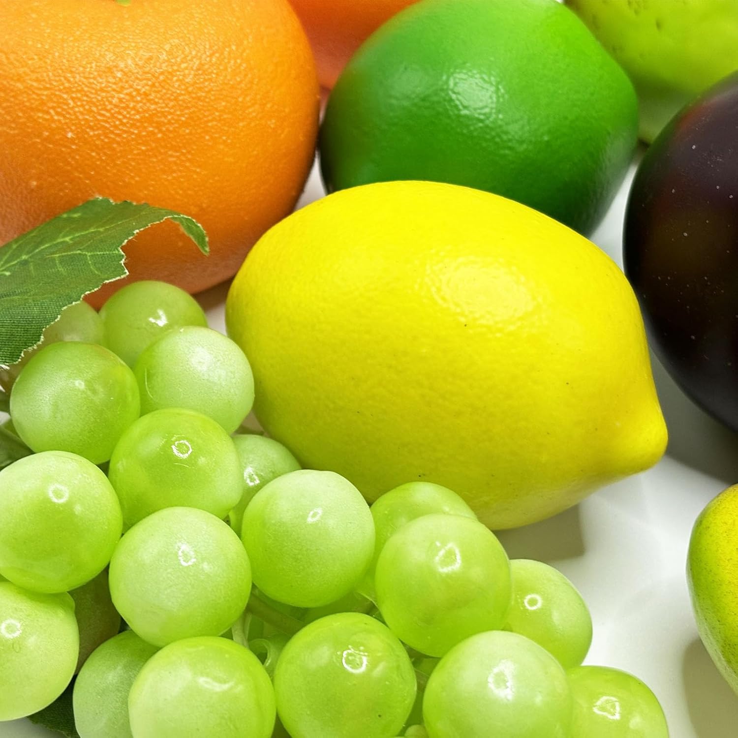18 Pcs Artificial Fruit Set for Home Decor