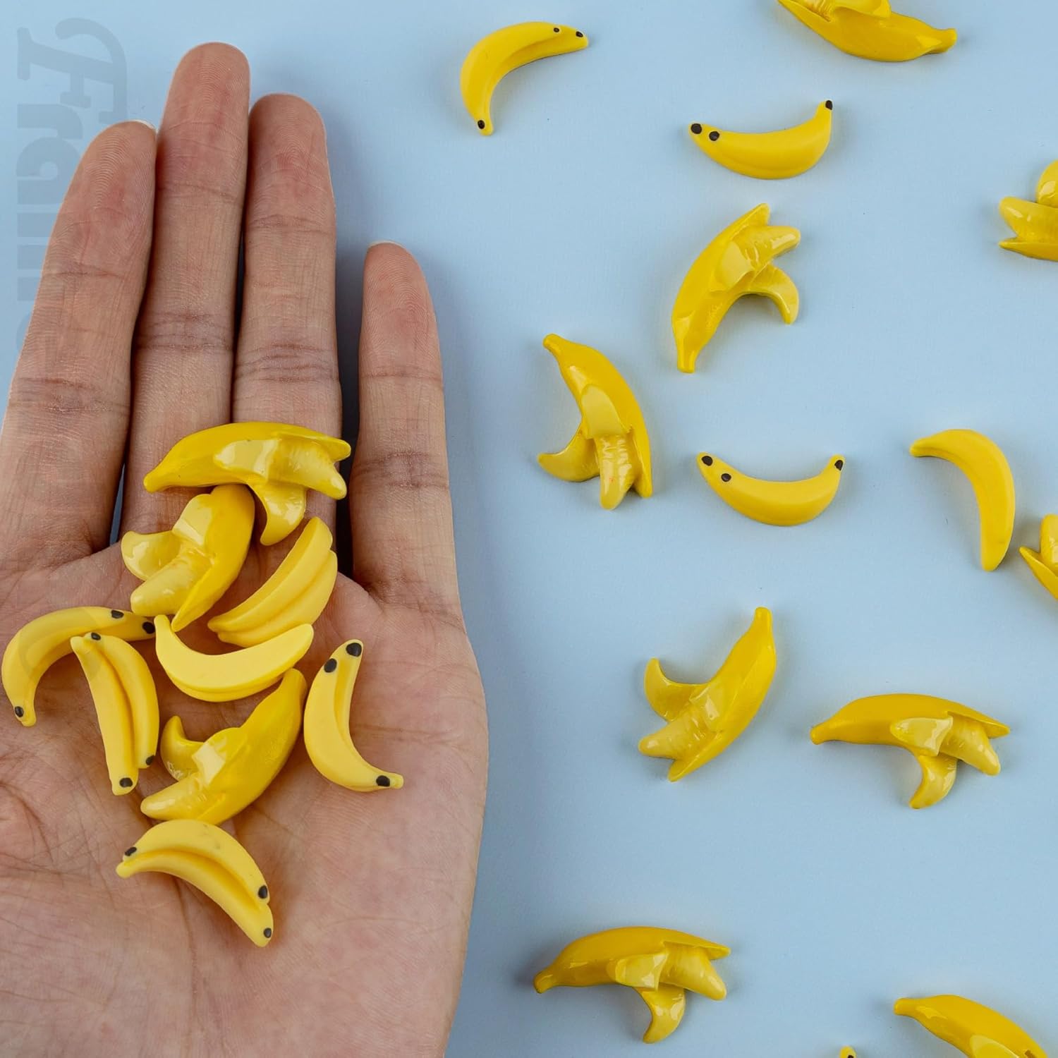 Framendino 40 Pack Miniature Bananas Artificial Decor