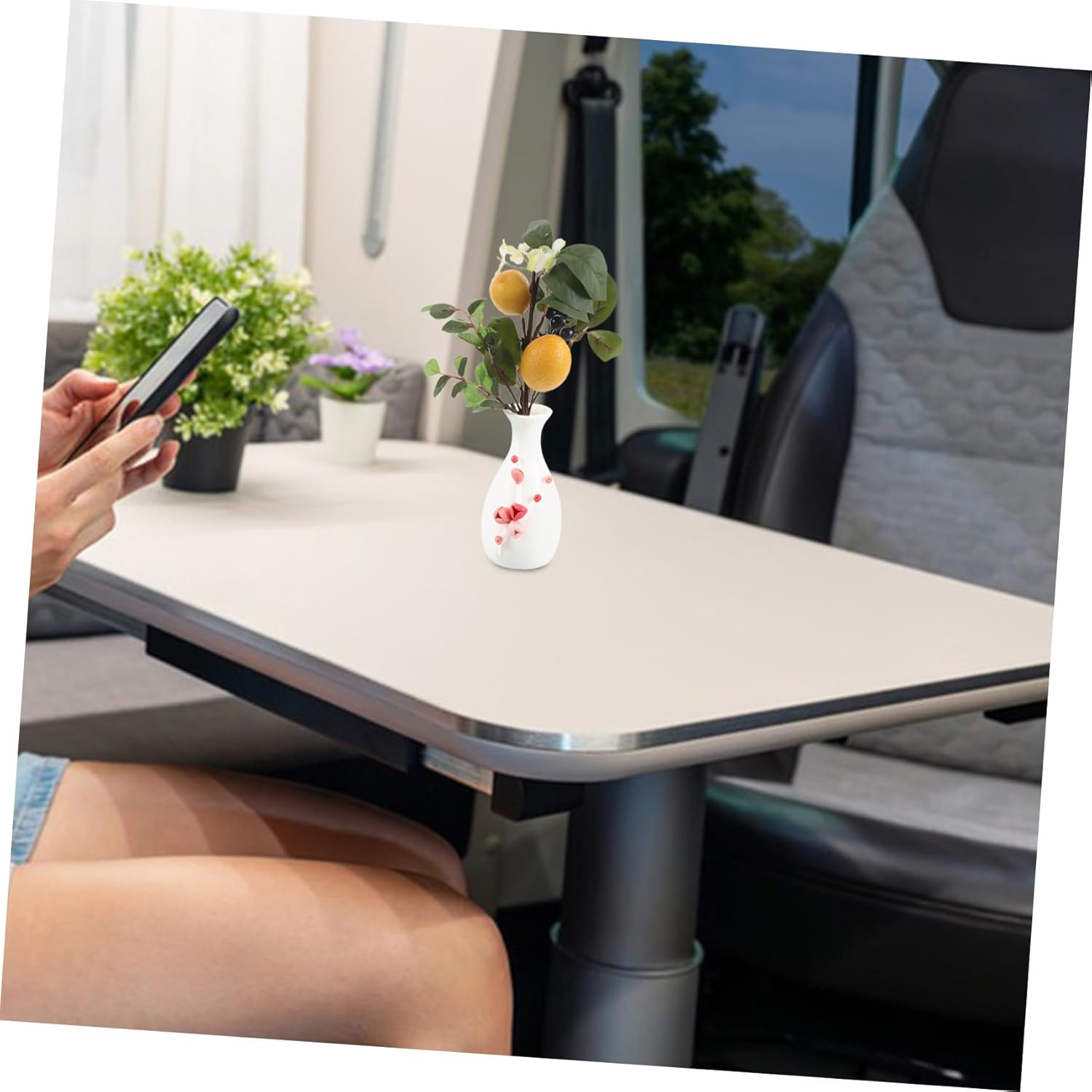 Luxshiny Spring Lemon Blueberry Artificial Fruit Branch