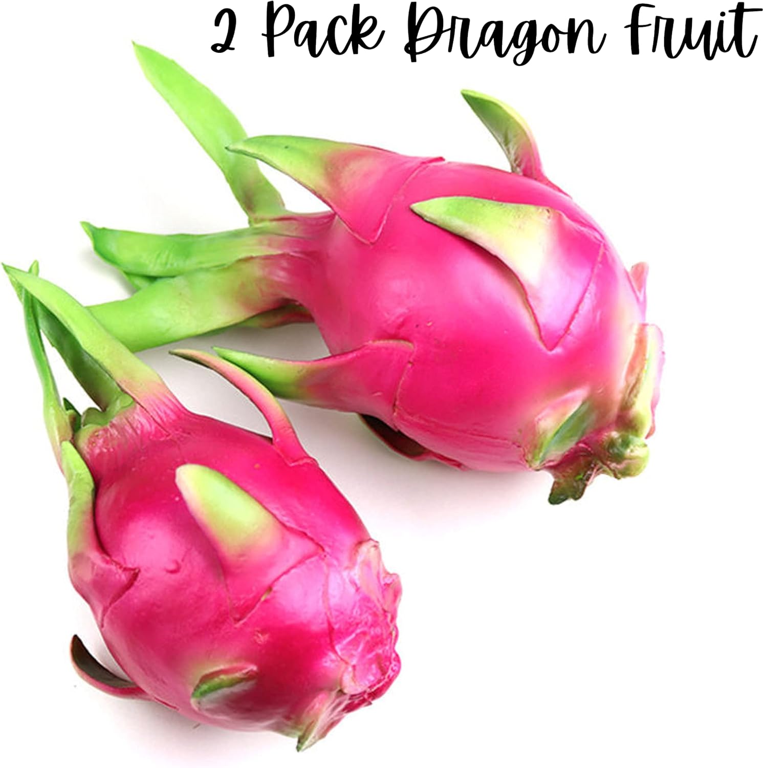 Lashicorn Artificial Dragonfruit Decor 2 Pack