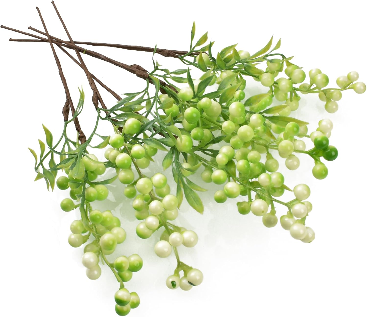 HUIANER Artificial Blueberries 6 Pcs Lifelike Decor