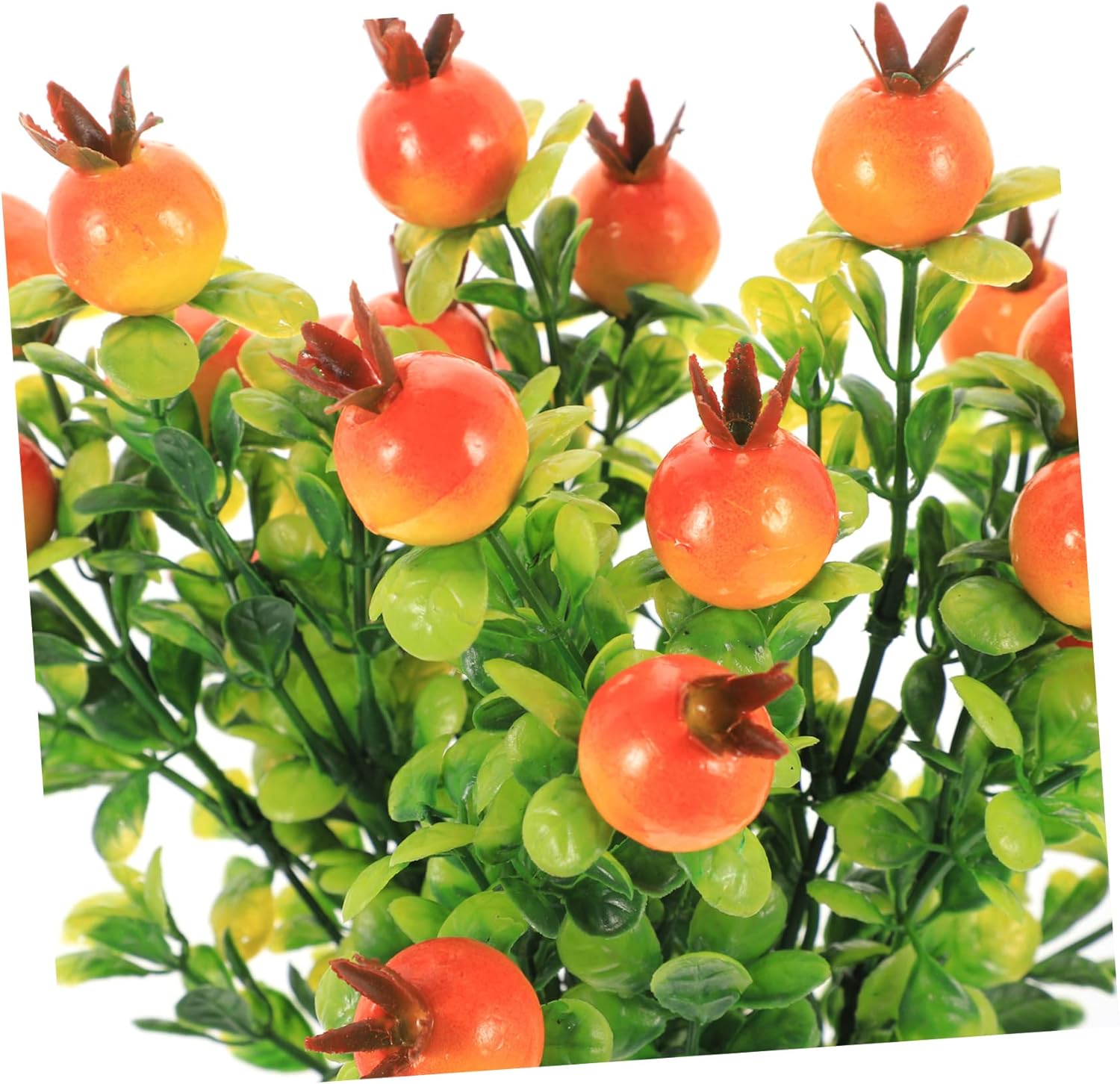 2Pcs Artificial Fruit Plants Set for Home Decor
