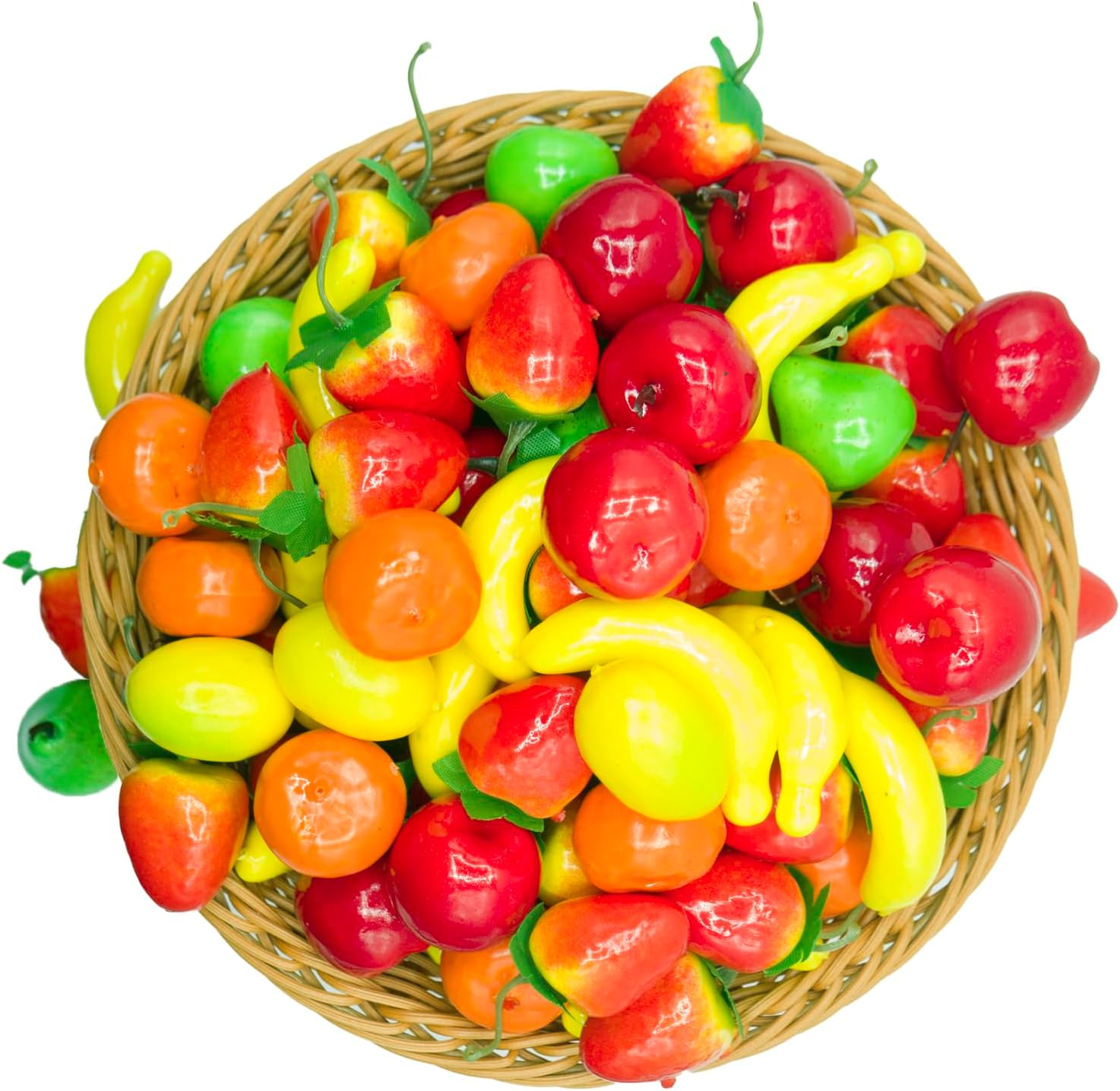 Mini Artificial Fruit Set for Party Decor 6Pcs