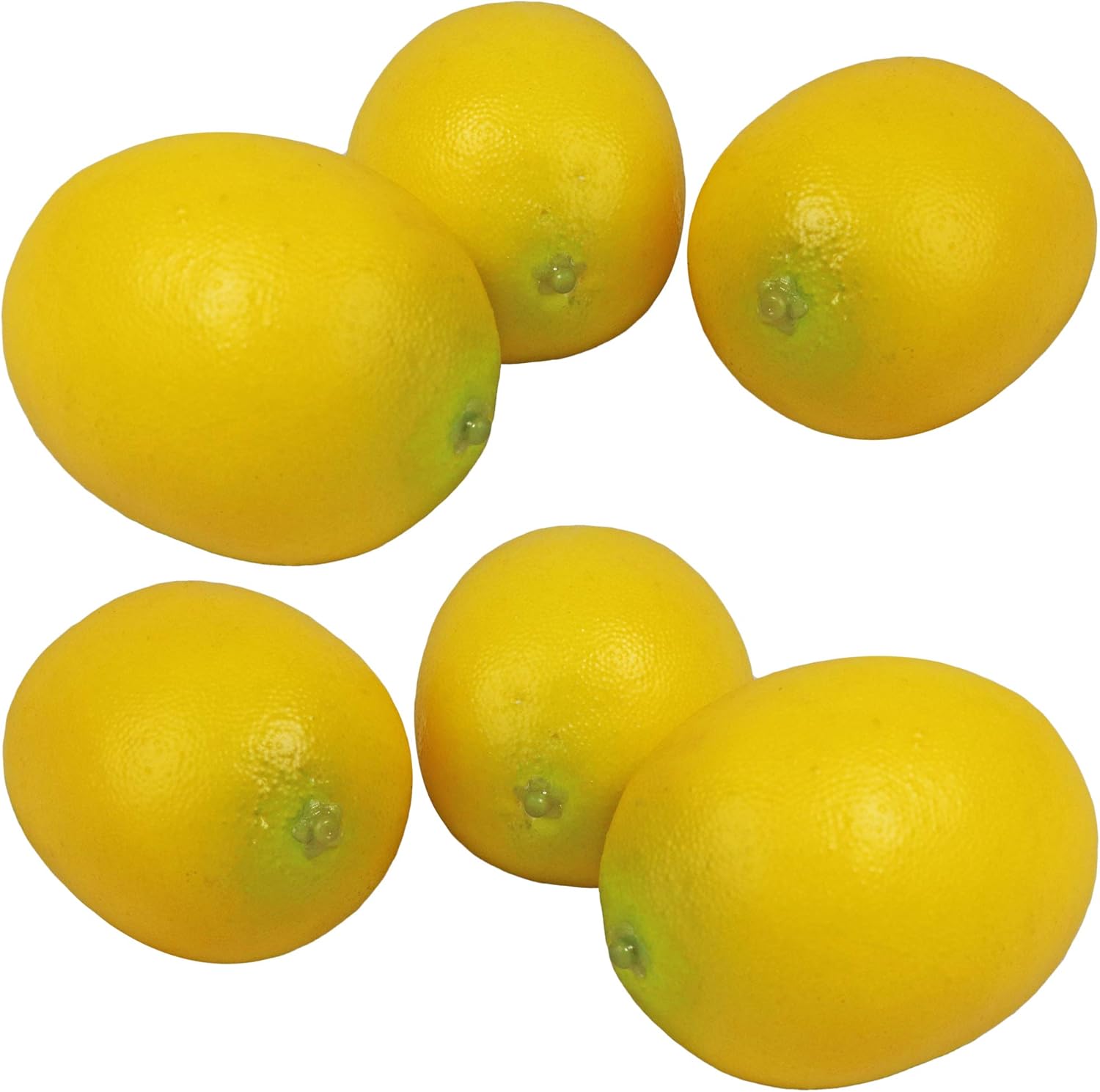 Millennial Essentials Realistic Yellow Lemons Artificial Fruit Decor