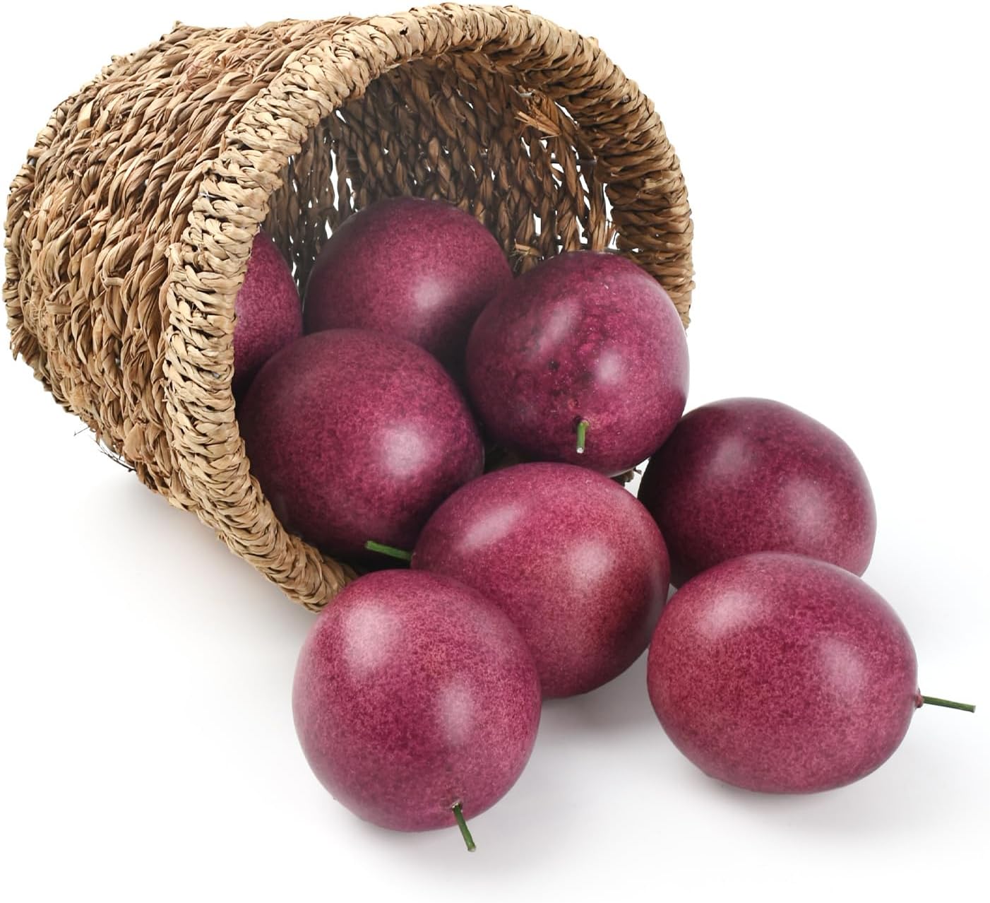 Artificial Passion Fruits 8 Pcs for Home Kitchen Decor