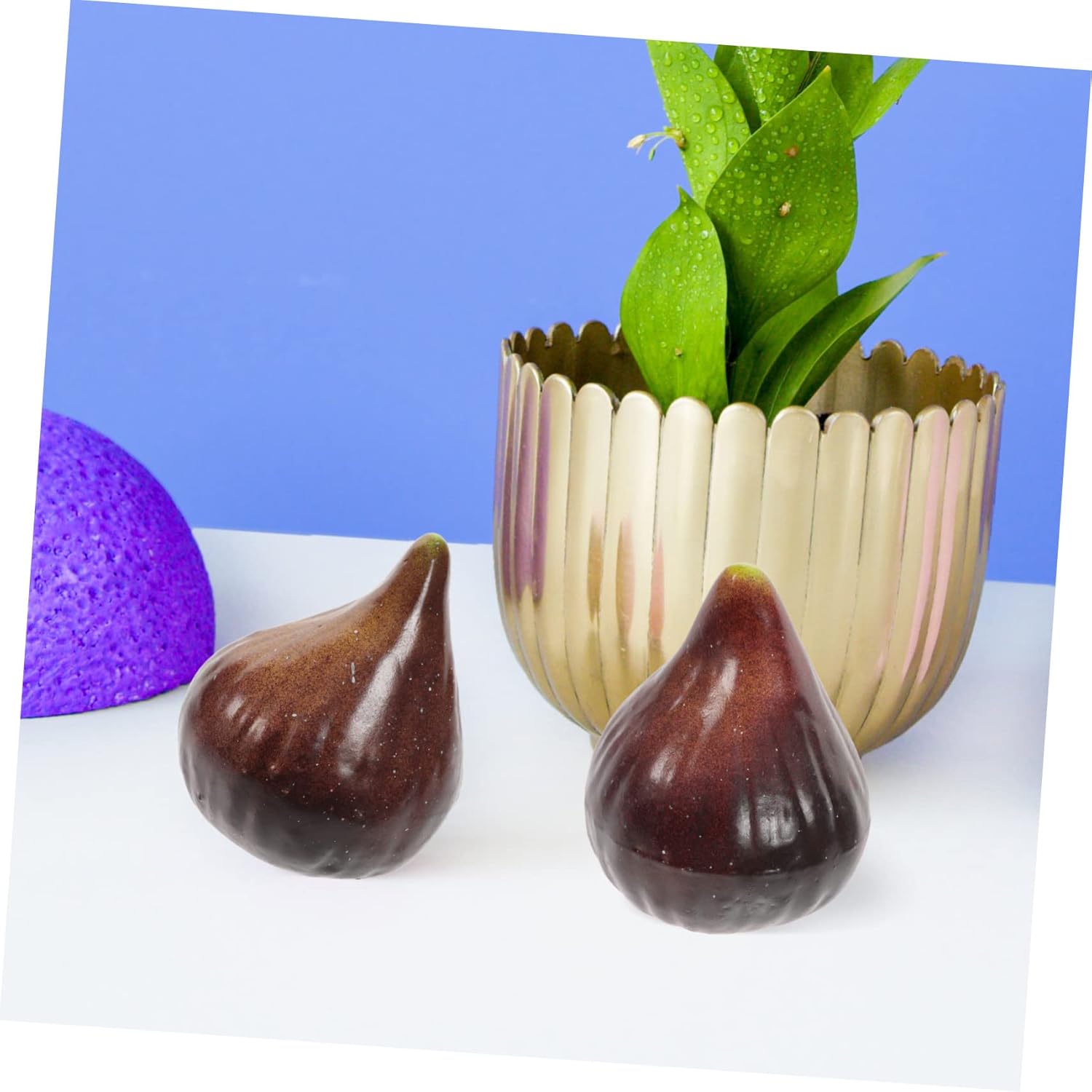 Garneck 5Pcs Artificial Fruit Decor Set