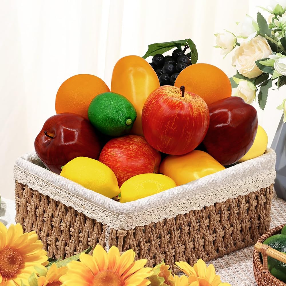 13Pcs Artificial Fruit Decor Set for Home Kitchen Party