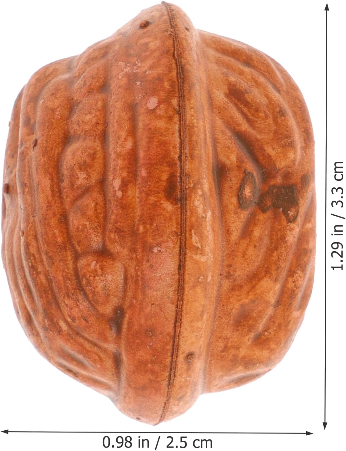 20Pcs Artificial Walnut Decorations for Home Dining Table Display