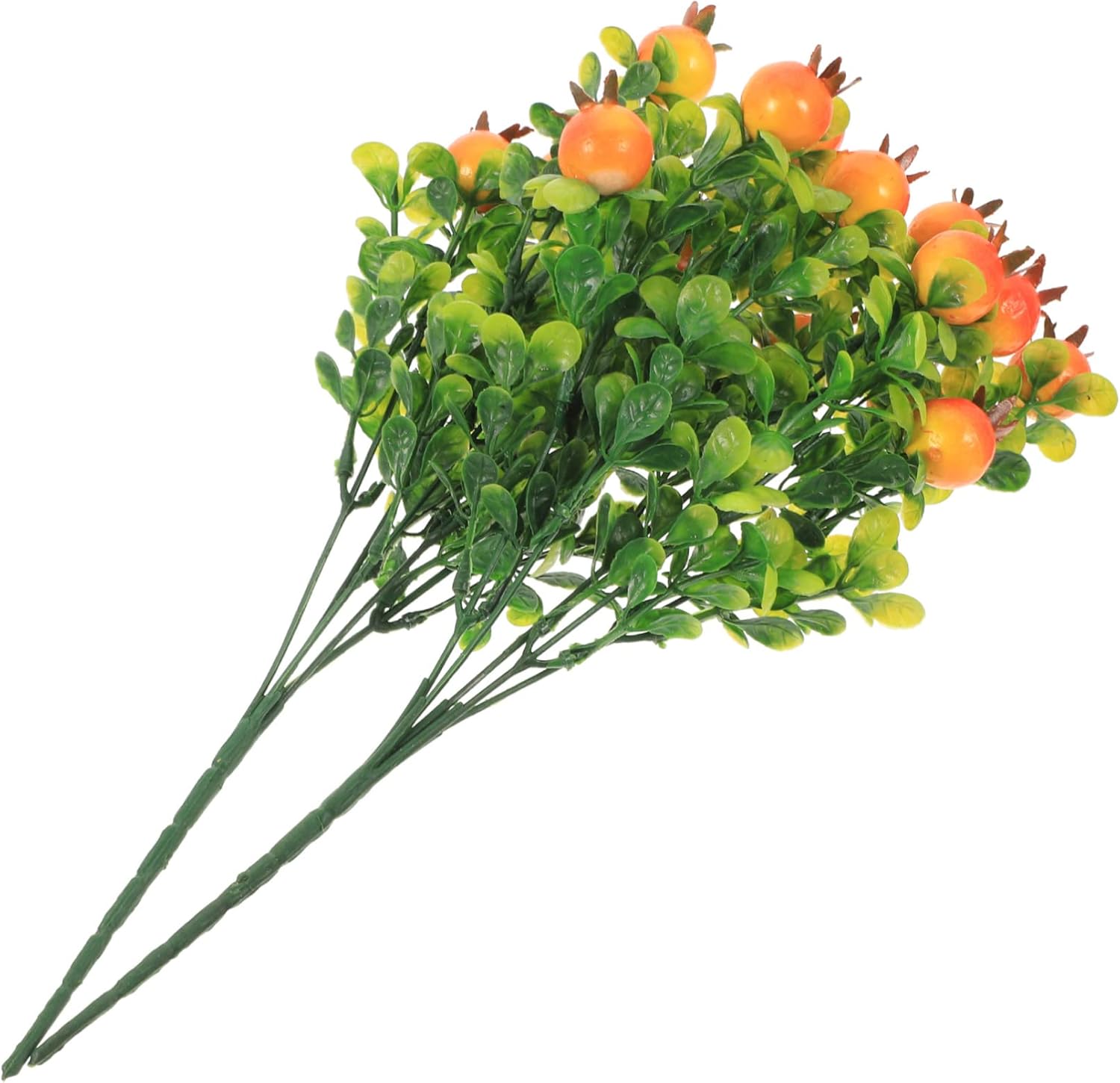 2Pcs Artificial Fruit Plants for Dining Table Centerpieces