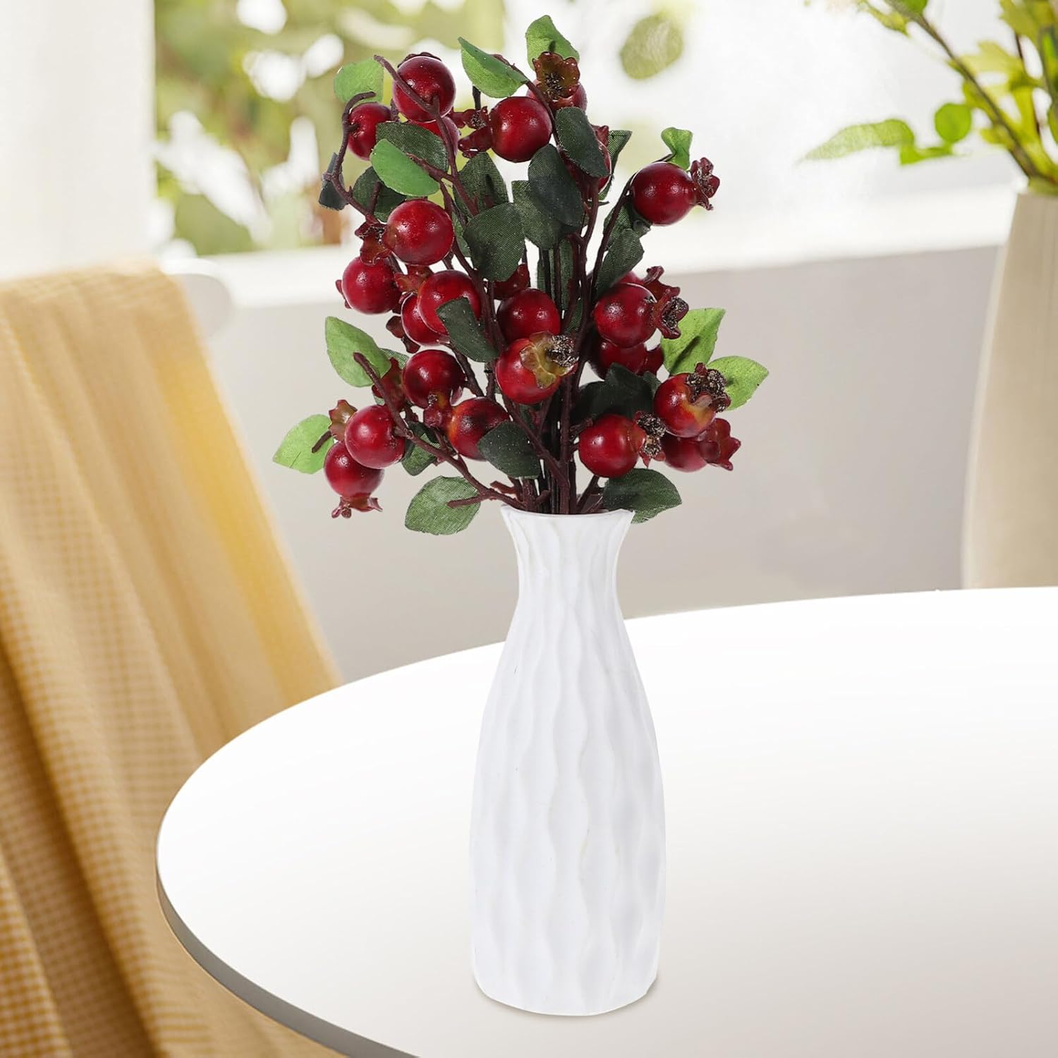 Alipis Artificial Pomegranate Branches for Christmas Decor
