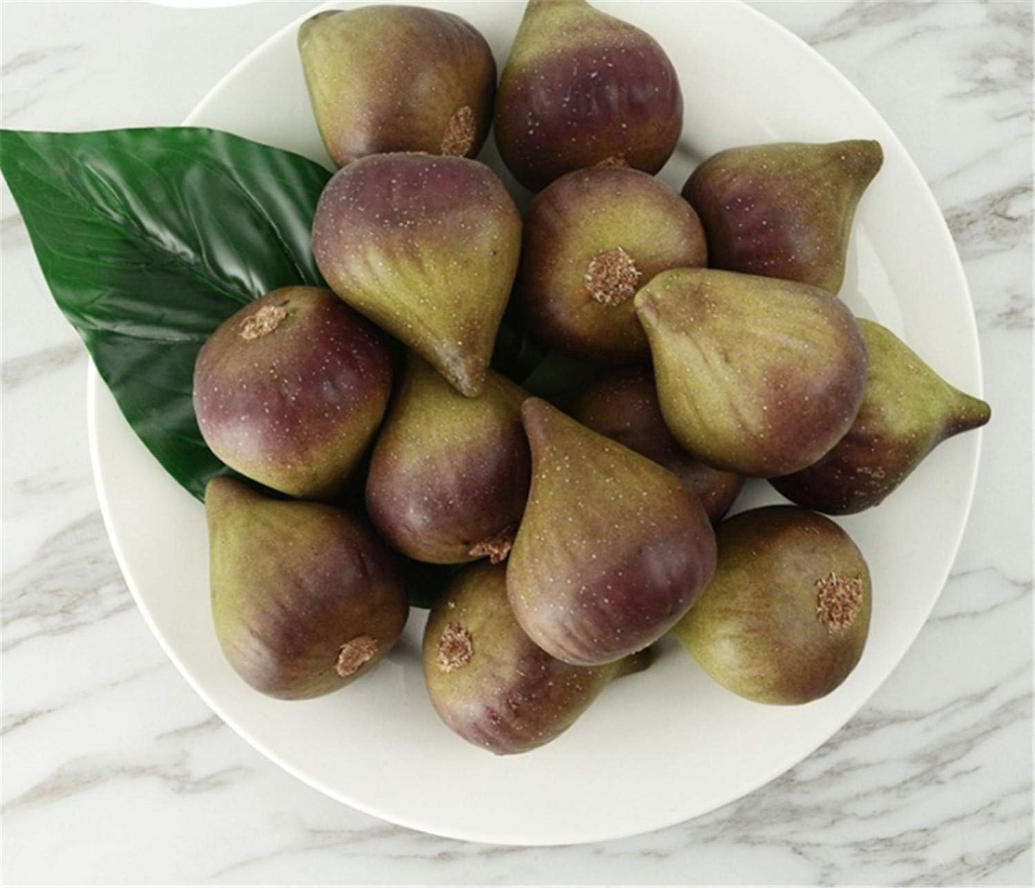 6Pcs Artificial Fig Lifelike Home Decoration