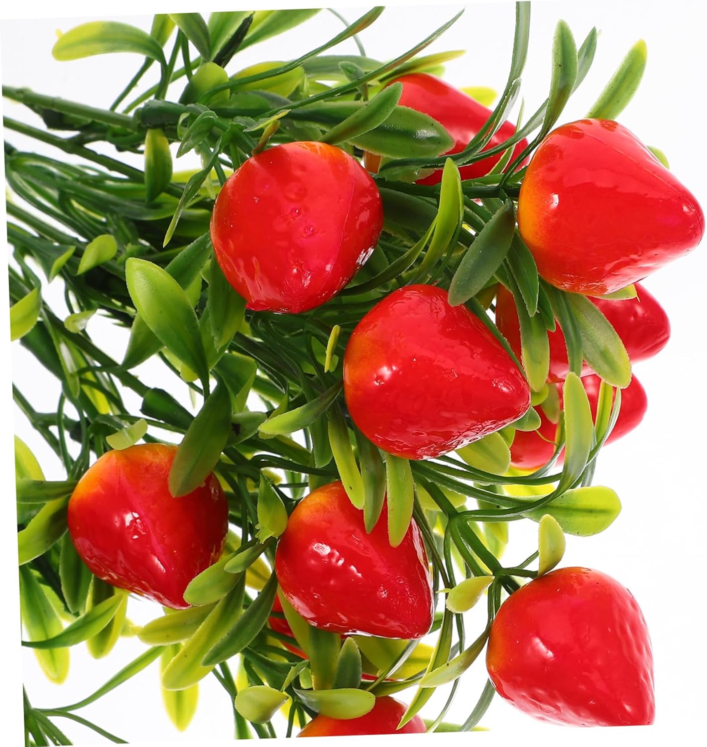 IMIKEYA Artificial Strawberry Branches 5pcs