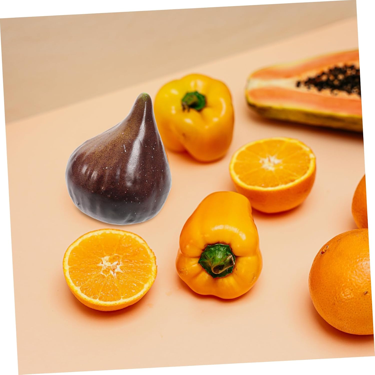 Garneck 5Pcs Artificial Fruit Decor Set