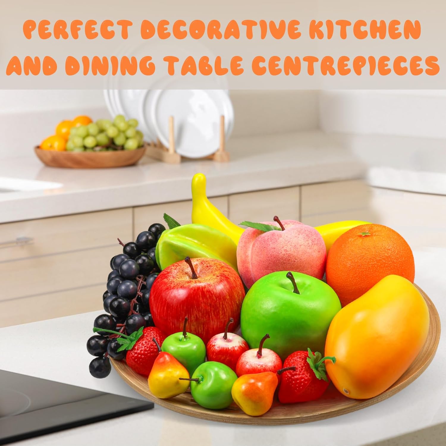 12 Kinds Artificial Fruits Set 16 Pcs