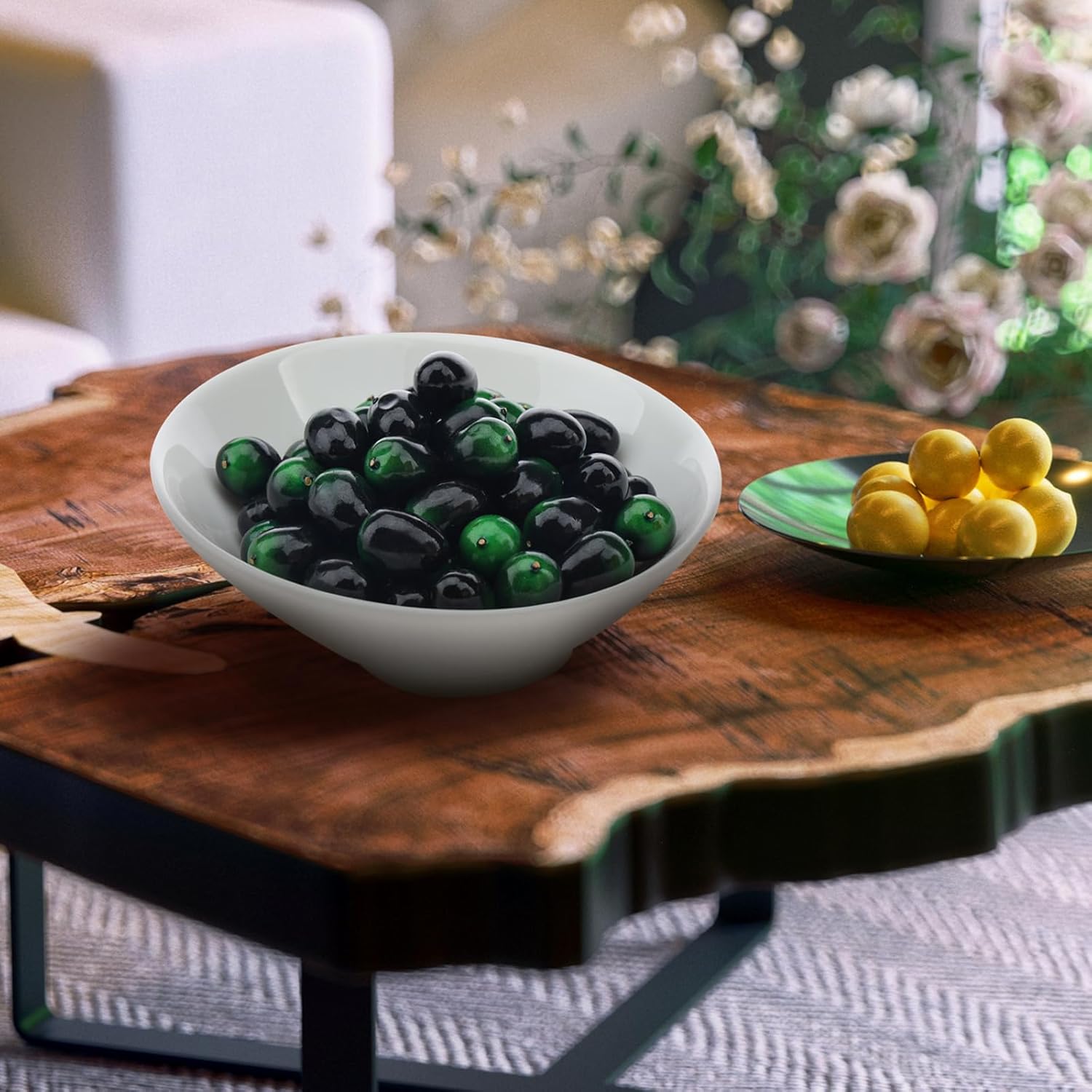 50PCS Realistic Artificial Olives Decor Filler