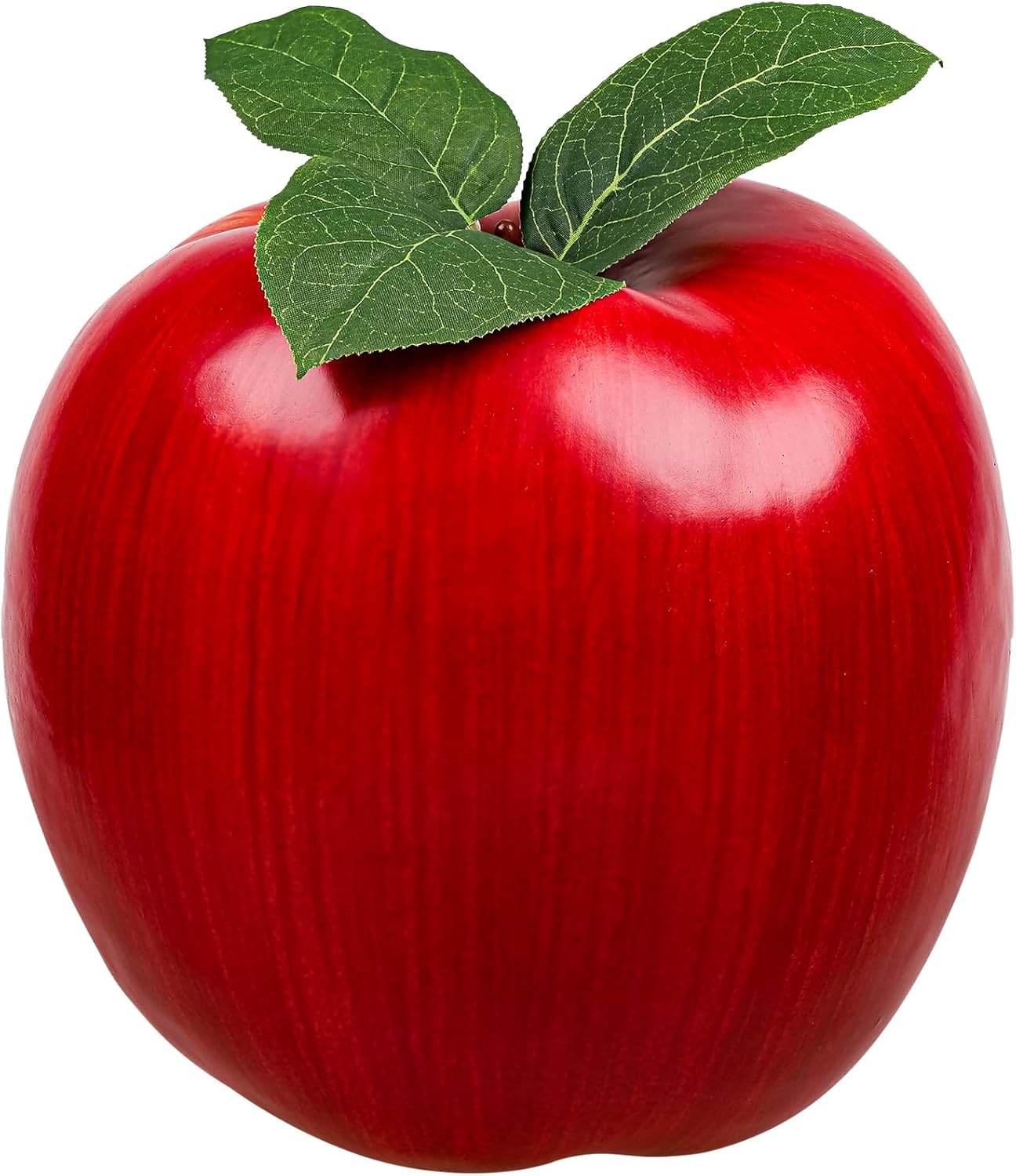 Folmywy Artificial Large Red Apple 74 Inch Decor