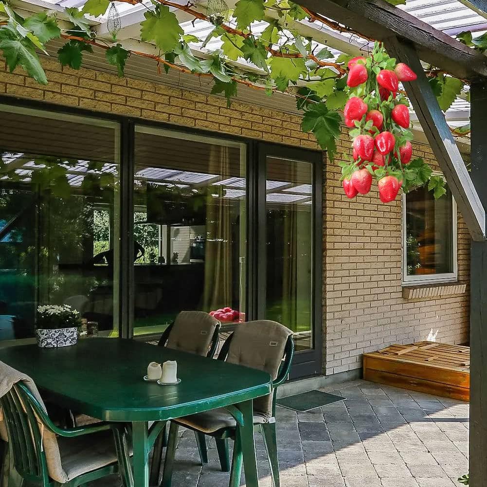 BAOZOON Realistic Fruit Hanging Strings 20Pcs Decor Set