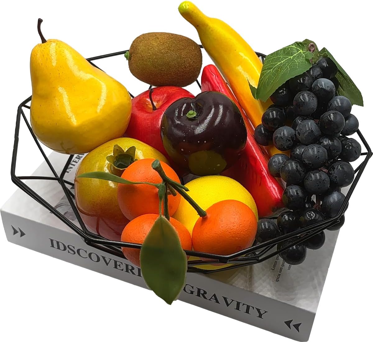 12PCS Realistic Artificial Fruit Decoration Set