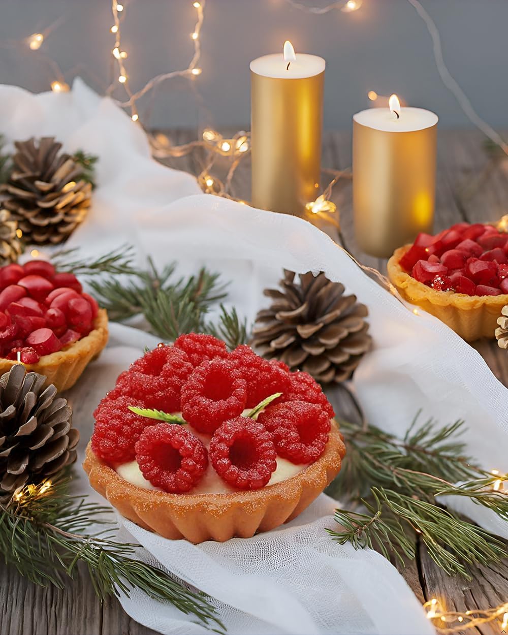 Realistic Artificial Egg Tart Models for Photography and Display
