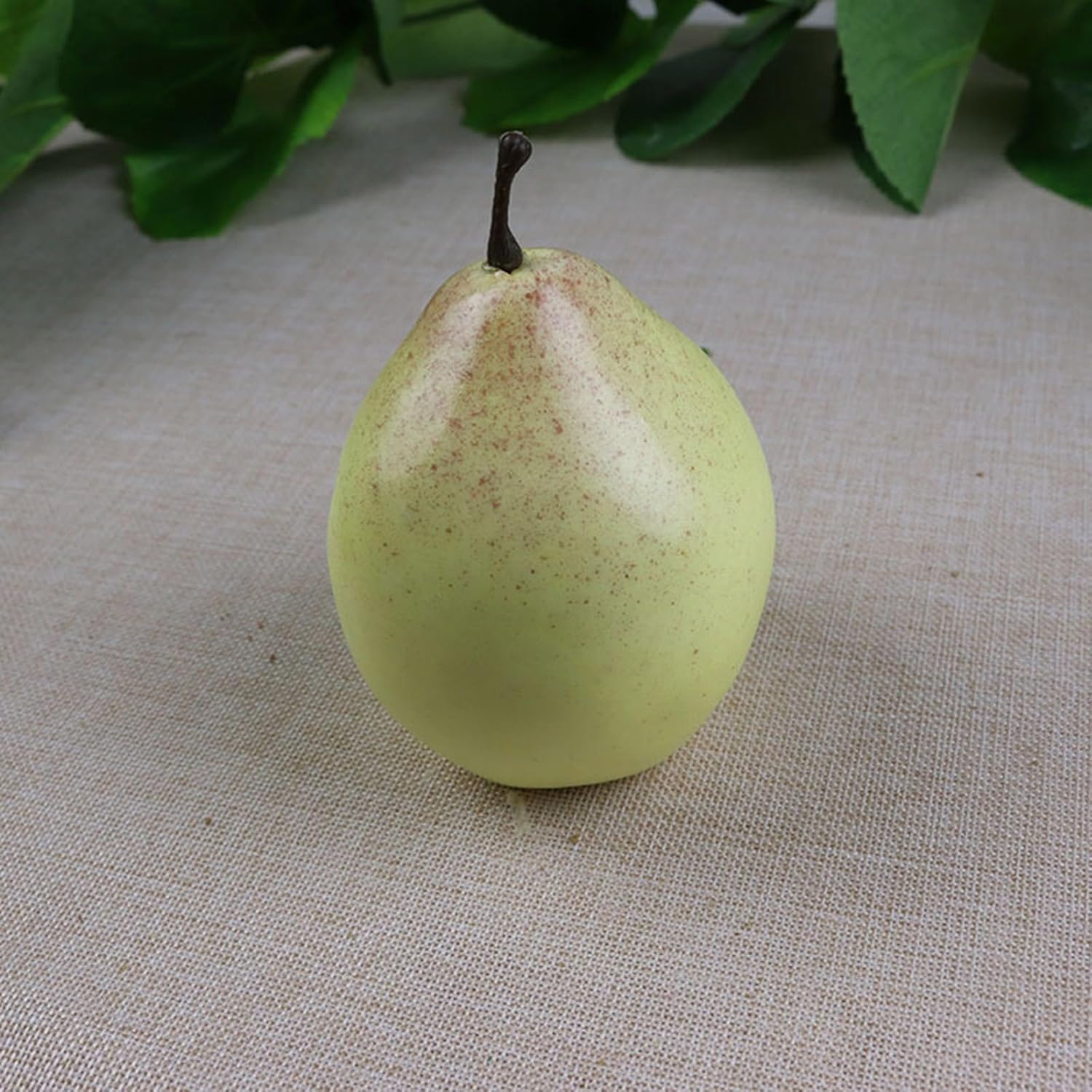 Realistic Foam Pear for Dining Table Centerpieces