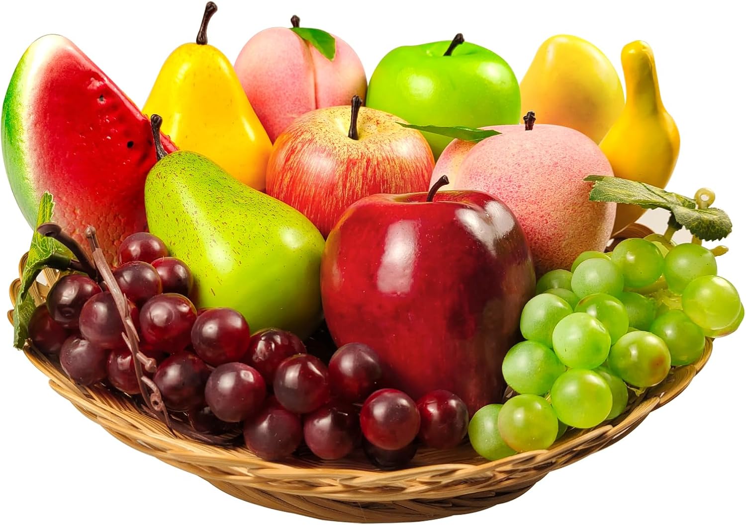 12 Pcs Artificial Fruits Decor Set