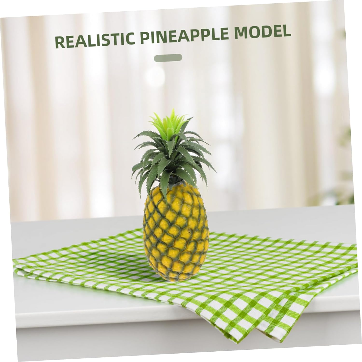 Totority Artificial Pineapple Decor for Home Kitchen Party