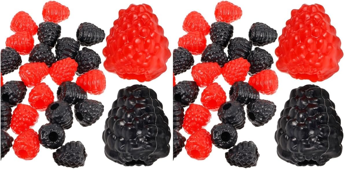 LUOZZY Artificial Raspberries Kitchen Decoration Props