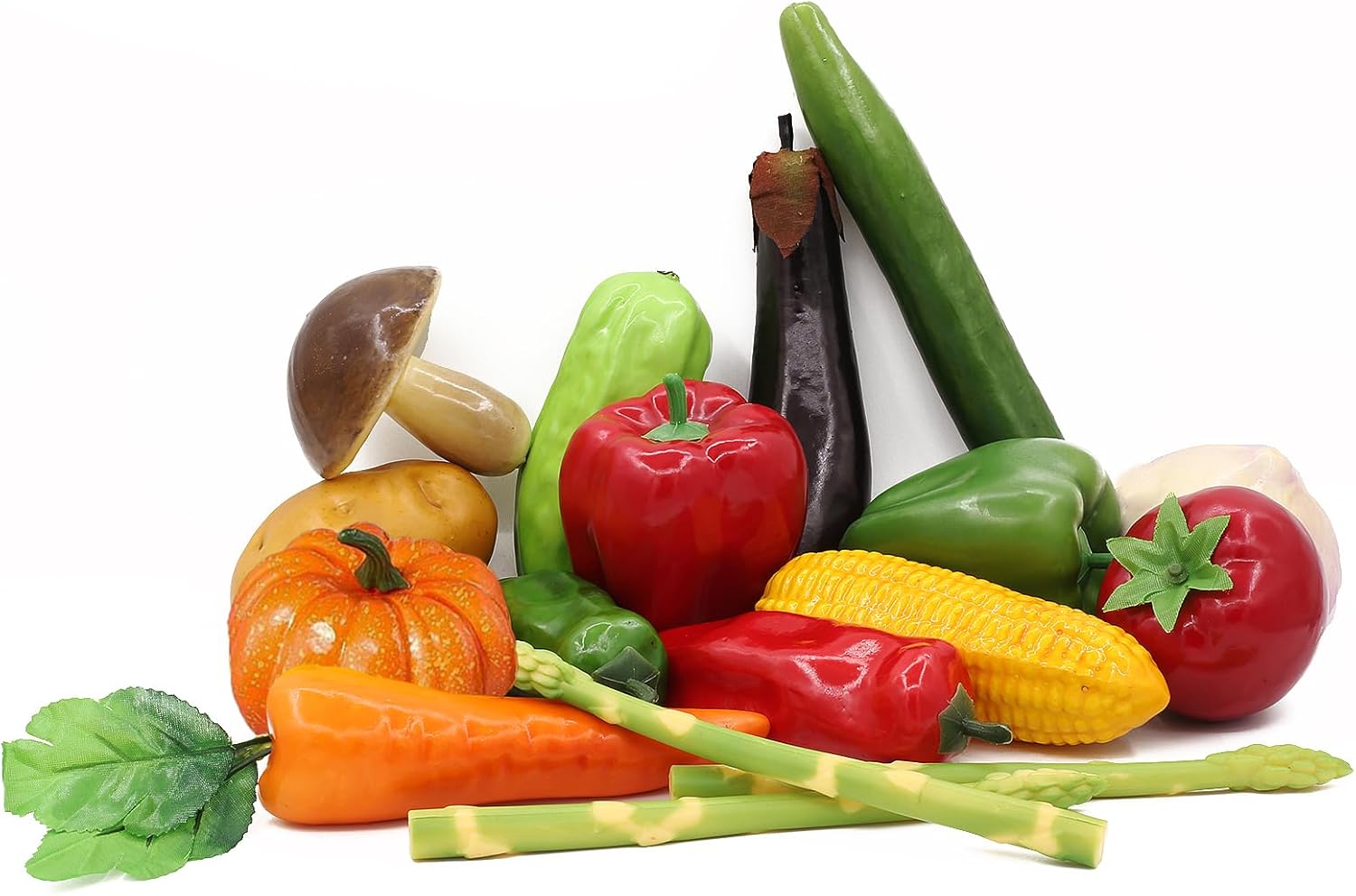 Tuxiaobu 17 Pcs Artificial Vegetables Set